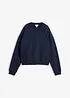 Felpa oversize corta in puro cotone biologico, bonprix