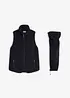 Gilet prémaman 3 in 1 in soffice teddy con inserto babywearing, bonprix