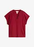 Maglia in misto cotone-seta morbido e liscio, bonprix