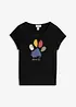 T-shirt in puro cotone, bonprix