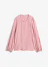 Blusa oversize in morbida mussola, bonprix