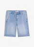 Bermuda di jeans leggeri, vita media, bonprix