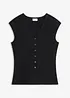 Gilet in maglia con scollo a V, bonprix