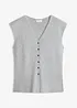 Gilet in maglia con scollo a V, bonprix