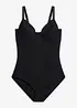 Body con ferretto ed effetto modellante medio, bonprix