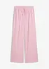 Pantaloni a palazzo in popeline di cotone, bonprix