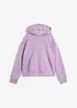 Felpa oversize in misto cotone morbido con cappuccio, bonprix
