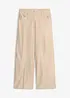 Pantaloni a palazzo in misto lino fresco e leggero, bonprix