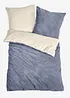 Biancheria da letto double-face con mano cachemire ed effetto a rilievo, bonprix