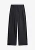 Pantaloni con pinces e vita comoda, bonprix