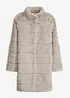 Cappotto in pelliccia ecologica, bonprix