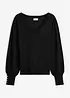 Maglione in filato fine misto viscosa, bonprix