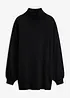 Maglione a collo alto in misto viscosa, bonprix