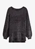 Maglione lungo in ciniglia, bonprix