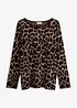 Maglione in filato fine con motivo jacquard, bonprix