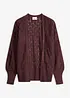 Cardigan traforato, bonprix