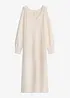 Abito midi oversize in maglia, bonprix
