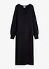 Abito midi oversize in maglia, bonprix