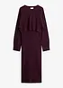 Abito in maglia e maglione abbinato (set 2 pezzi), bonprix