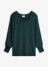 Maglione in filato fine di misto viscosa morbido, bonprix