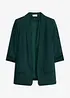 Blazer lungo con maniche drappeggiate, bonprix