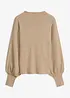 Maglione oversize in misto viscosa, bonprix