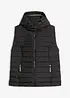 Gilet trapuntato con cappuccio, bonprix