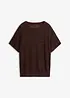 Maglione oversize in misto cotone, bonprix