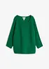 Maglione oversize a costine in misto viscosa, bonprix
