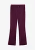 Pantaloni svasati con piega stirata, bonprix