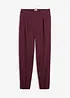 Pantaloni cropped con viscosa, bonprix