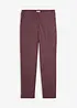 Pantaloni pancia piatta a sigaretta in bengalina elasticizzata, bonprix