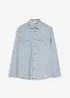 Camicia in jeans in puro cotone a maniche lunghe, bonprix