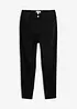 Pantaloni  mom a vita alta in twill, bonprix