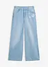 Jeans wide leg, vita media, bonprix