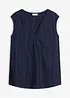 Top con ricami traforati, bonprix