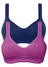 Reggiseno t-shirt senza ferretto con cotone (pacco da 2), bonprix