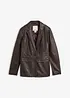 Blazer in nappa d'agnello, bonprix