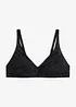 Bralette senza ferretto con materiale morbido, bonprix