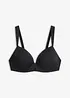Reggiseno senza ferretto con coppe preformate, pizzo e chiusura davanti, bonprix