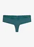 Culotte brasiliana con pizzo raffinato,  senza cuciture dietro, bonprix