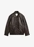 Bomber oversize in nappa d'agnello, bonprix