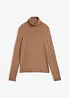 Maglione a collo alto in misto cachemire morbido con Good Cashmere Standard®, bonprix