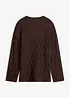 Maglione a trecce, bonprix