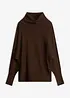 Maglione a collo alto in misto viscosa, bonprix
