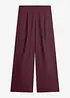 Pantaloni a palazzo in misto viscosa, bonprix