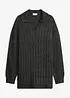 Maglione oversize con motivo a trecce, bonprix