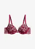 Reggiseno con coppe preformate e raffinati ricami, bonprix