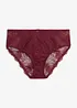 Slip alto con pizzo delicato, bonprix