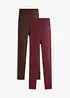 Leggings prémaman in cotone biologico (pacco da 2), bonprix